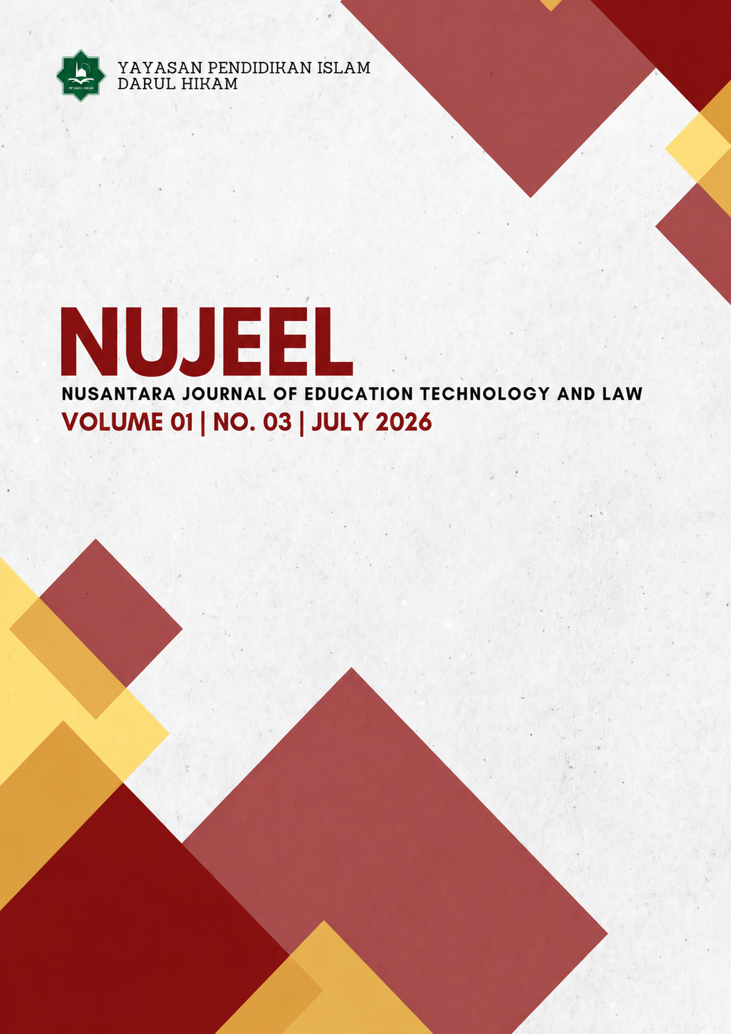 					View Vol. 1 No. 3 (2026): NUJEEL JULY 2026
				